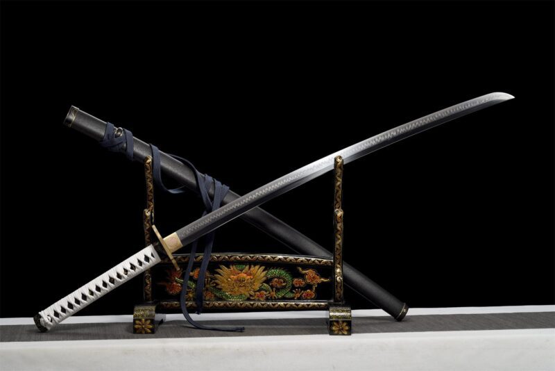 Katana Blanco Y Negro