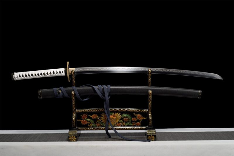 Katana Blanco Y Negro