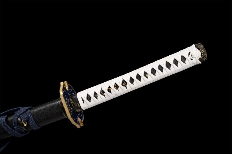 Katana Blanco Y Negro