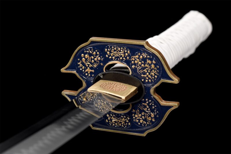 Katana Blanco Y Negro