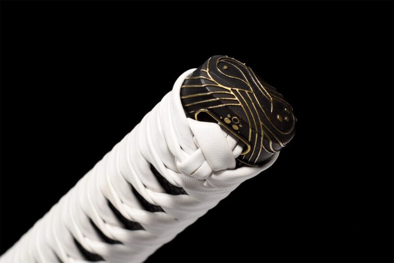 Katana Blanco Y Negro