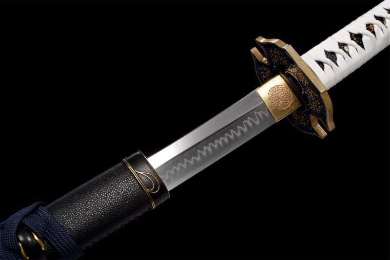 Katana Blanco Y Negro