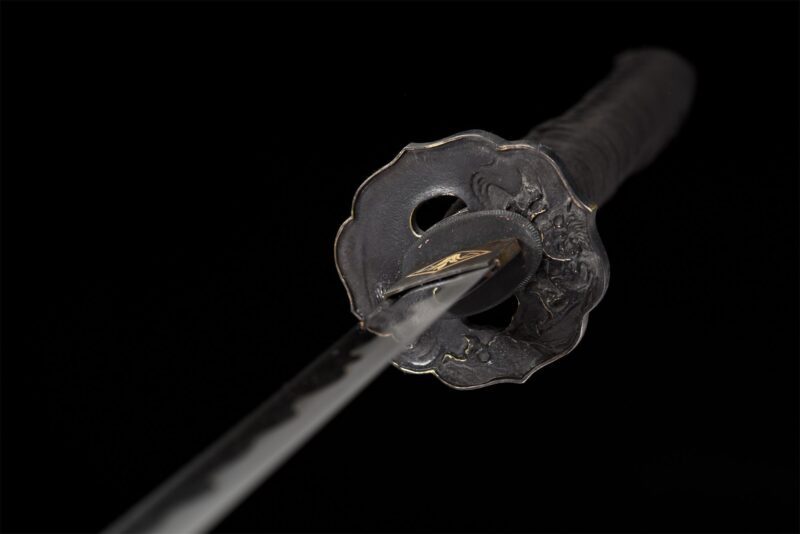 Katana De Damasco Con Hamon Real