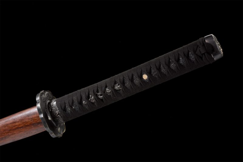 Katana De Damasco Con Hamon Real
