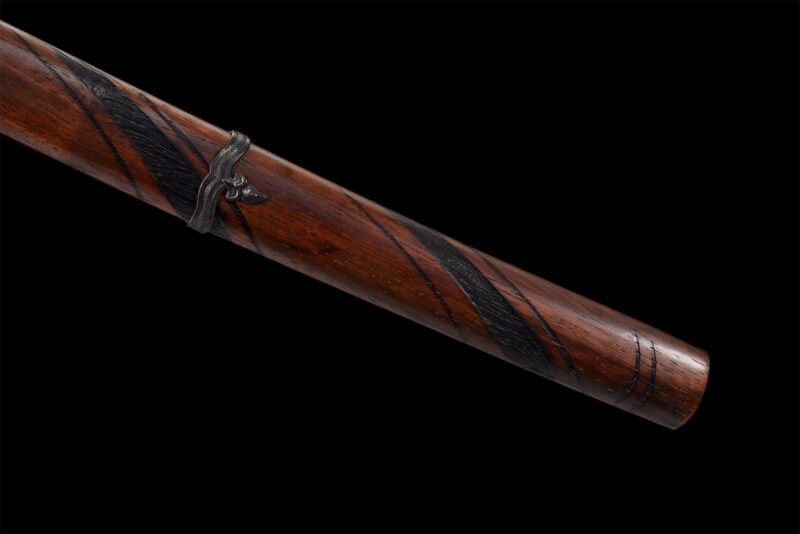 Katana De Damasco Con Hamon Real