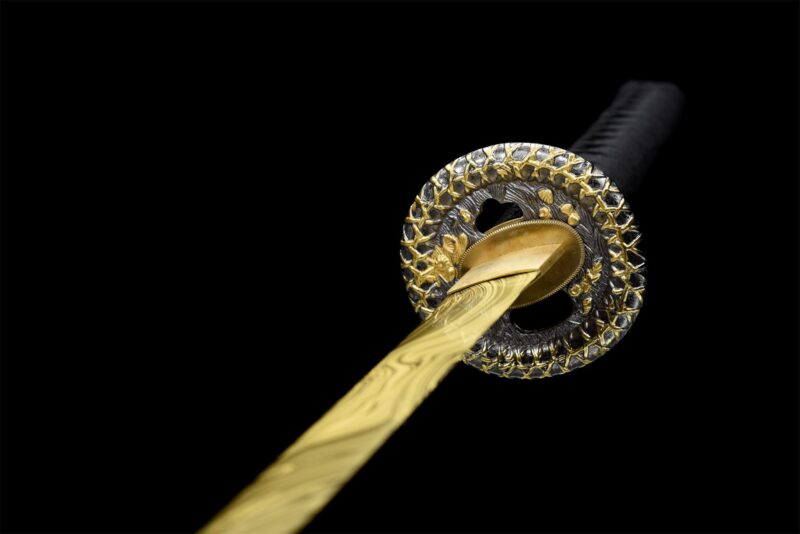 Katana Koganeha (黄金刃) – Borde Dorado