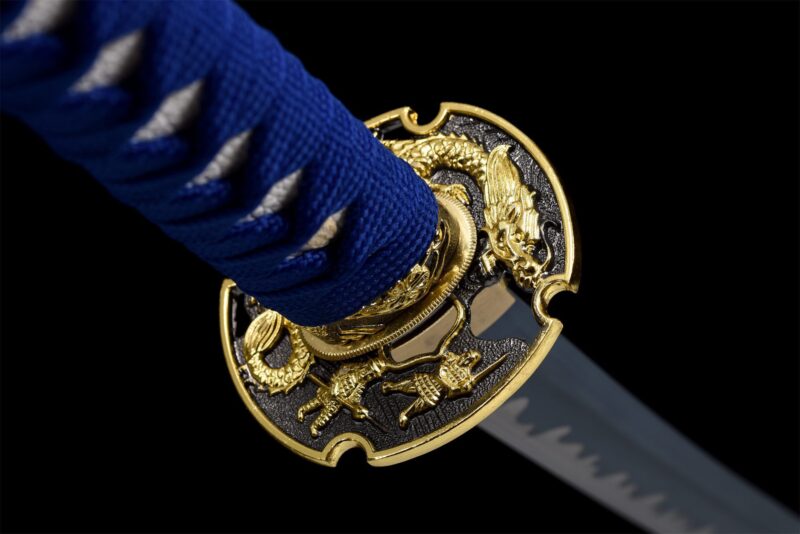 Katana Seiryū (青龍) – Dragón Azul Celestial