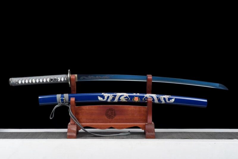 Katana Dragón Azul