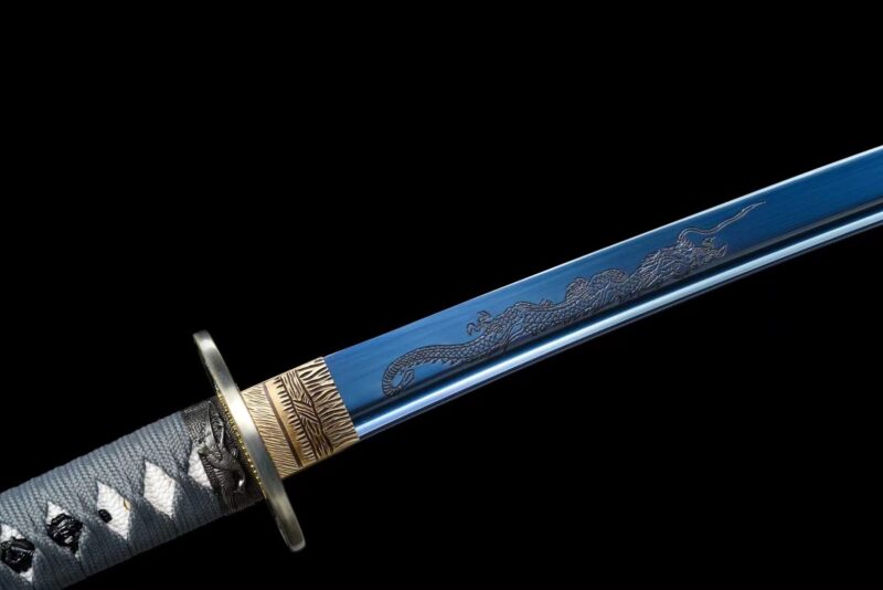 Katana Dragón Azul