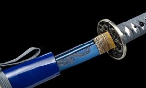Katana Dragón Azul