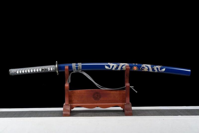 Katana Dragón Azul