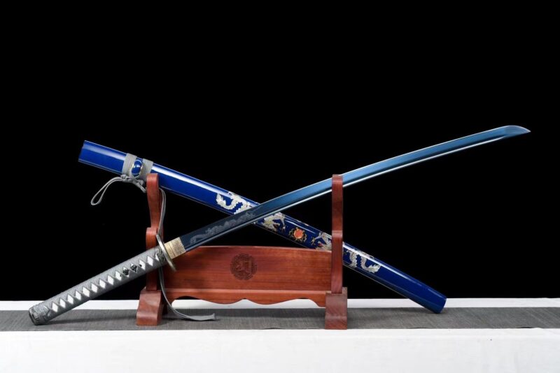 Katana Dragón Azul