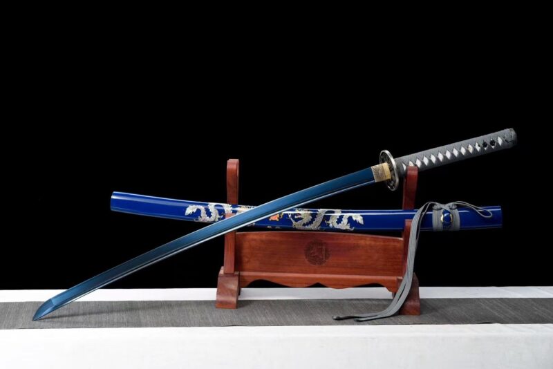 Katana Dragón Azul