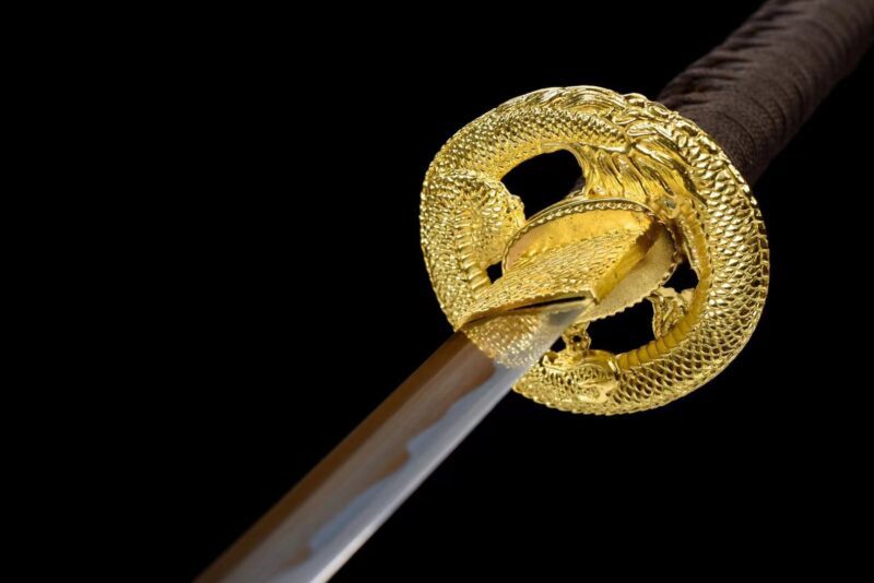 Katana Ōgonryū (黄金龍) – Dragón Dorado