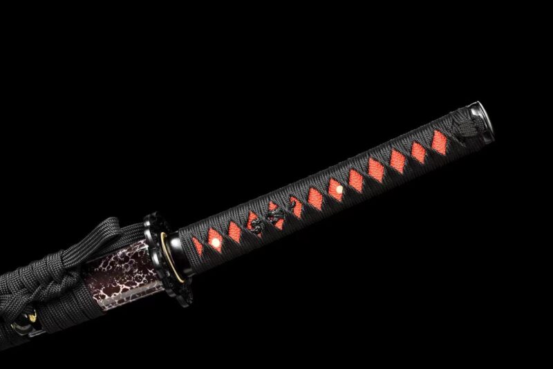 Katana Shikihana (紫花) – Flor Rojo Intenso