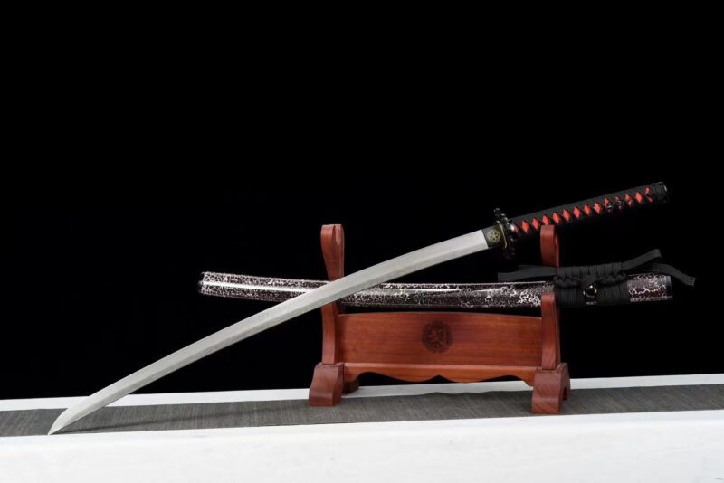 Katana Shikihana (紫花) – Flor Rojo Intenso